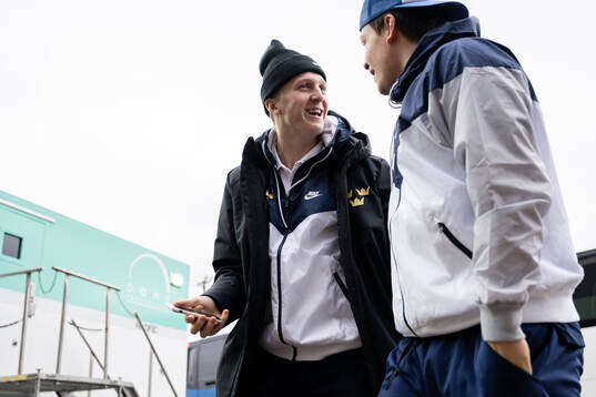 Adam Engström and Victor Stjernborg of Sweden