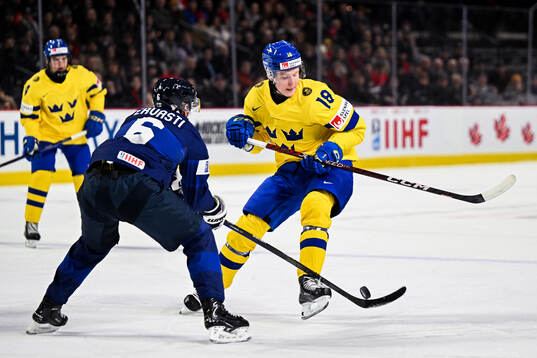 Filip Bystedt of Sweden and Kalle Ervasti of Finland