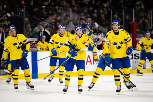 Noah Östlund and Simon Robertsson of Sweden