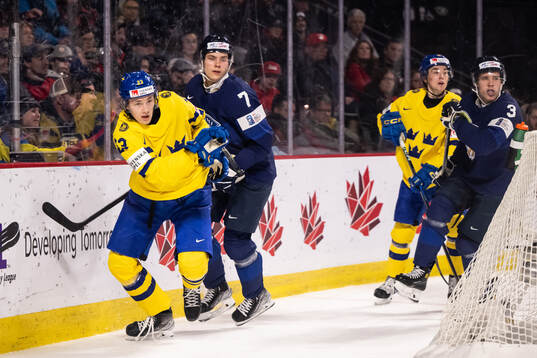 William Strömgren of Sweden and Aleksi Malinen of Finland