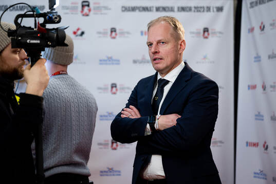 Magnus Hävelid, head coach of Sweden