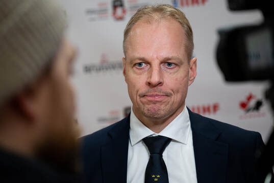 Magnus Hävelid, head coach of Sweden