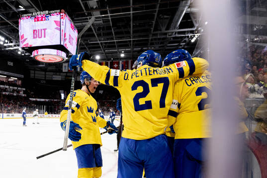 Ludvig Jansson , Oskar Pettersson and Leo Carlsson of