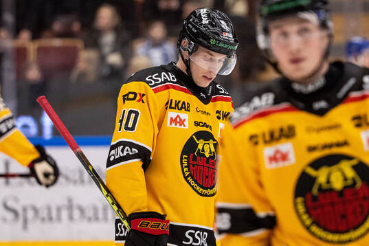 Luleås Tomi Sallinen deppar