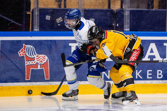 Leksands Oskar Lang och Luleås Mario Kempe