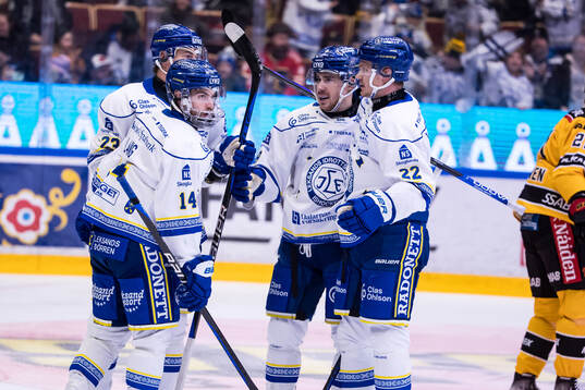 Leksands Oskar Lang jubel