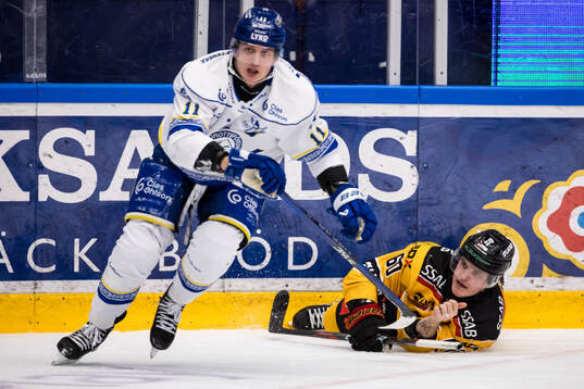 Leksands Martin Karlsson och Luleås Julius Honka