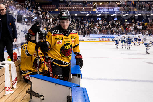 Luleås Julius Honka deppar