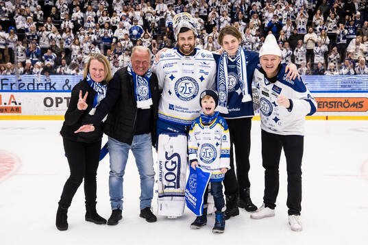 Leksands målvakt Mantas Armalis utsedd till matchens lirare