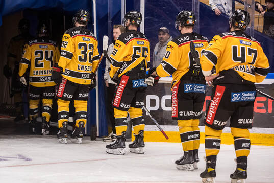 Luleås spelarna deppar