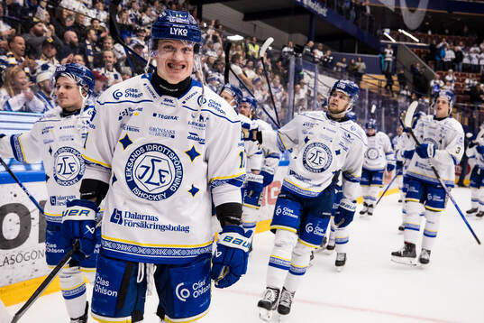 Leksands Martin Karlsson jublar