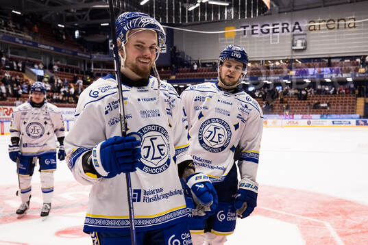 Leksands Lucas Elvenes jubel