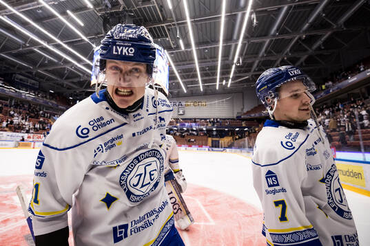 Leksands Martin Karlsson jublar