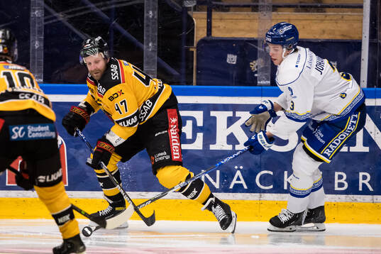 Luleås Leo Komarov och Leksands Anton Johansson