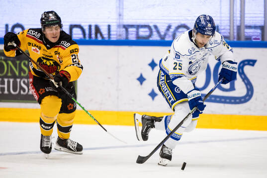 Luleås Erik Gustafsson och Leksands Carter Camper
