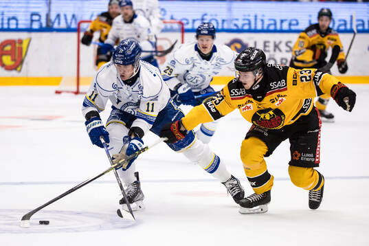 Leksands Martin Karlsson och och Luleås Jesper Sellgren