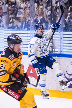 Leksands Oskar Lang jubel