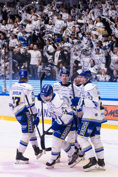 Leksands Oskar Lang jubel