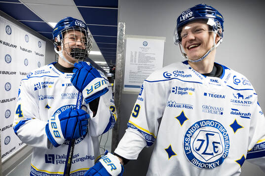 Leksands Felix Unger Sörum och Leksands Emil Heineman
