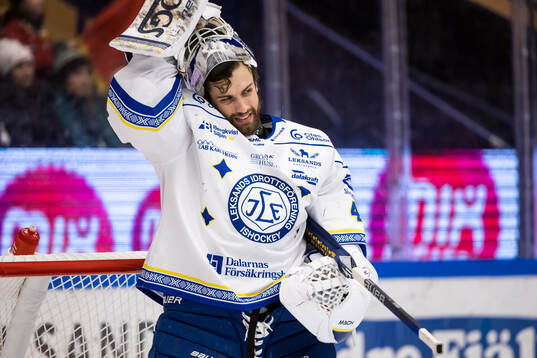 Leksands målvakt Mantas Armalis