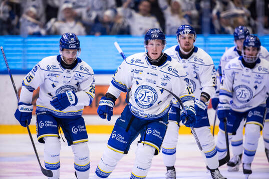 Leksands Kalle Östman jubel