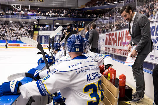 Leksands assisterande tränare Pär Styf