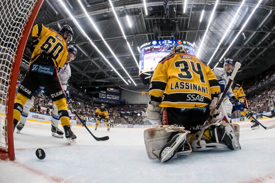 Luleås målvakt Joel Lassinantti