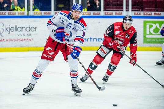 Oskarshamns William Worge Kreü mot Malmö Redhawks Carl