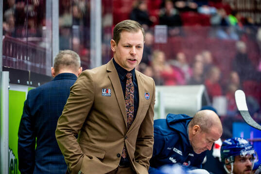 Oskarshamns tränare Martin Filander