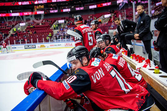 Malmö Redhawks William Von Barnekow deppar