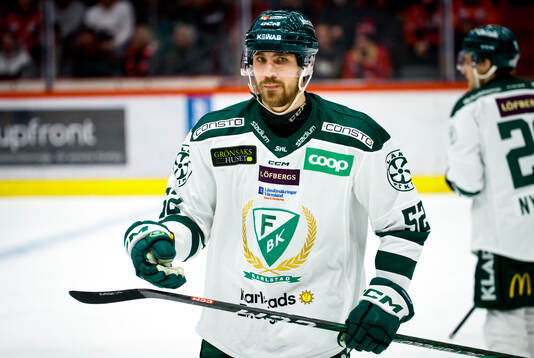 Färjestads August Tornberg deppar