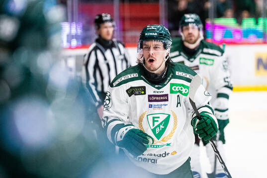 Färjestads Joakim Nygård jublar