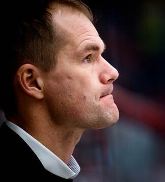 Färjestads huvudtränare Tomas Mitell