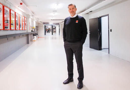 Porträtt på Örebros General Manager Stefan Bengtzen