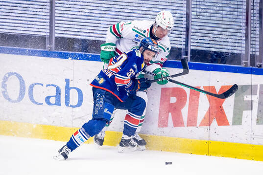 Rögles Erlend Lesund och Växjös Lukas Bengtsson