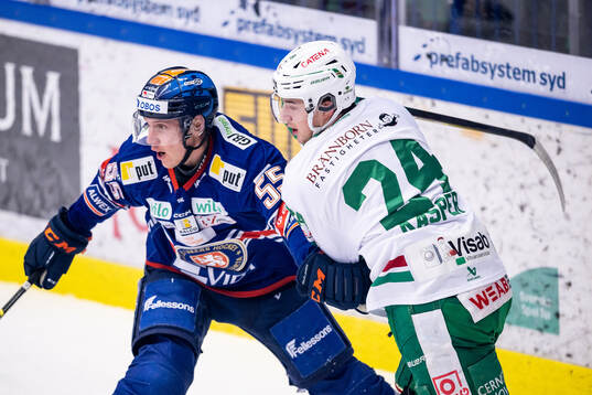 Växjös Miika Koivisto och Rögles Marco Kasper