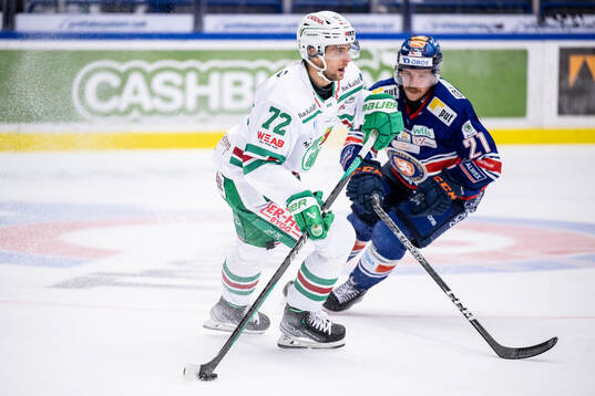 Rögles Daniel Zaar och Växjös Brian Cooper