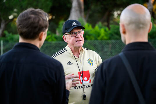 head coach Janne Andersson of the Swedish national football