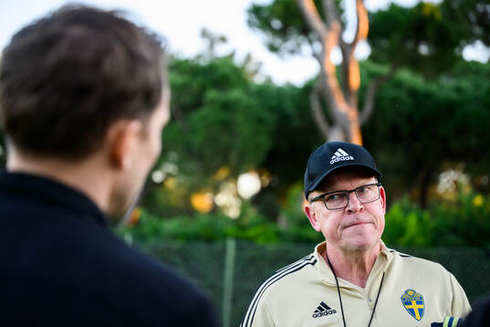 head coach Janne Andersson of the Swedish national football