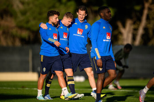Moustafa Zeidan, Elias Andersson and Hjalmar Ekdal of the