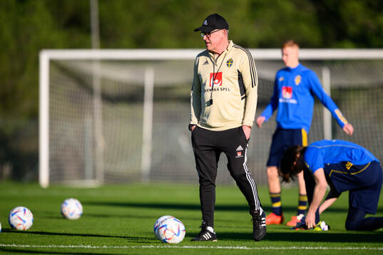head coach Janne Andersson of the Swedish national football