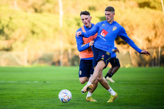 Noah Persson and Alexander Bernhardsson of the Swedish