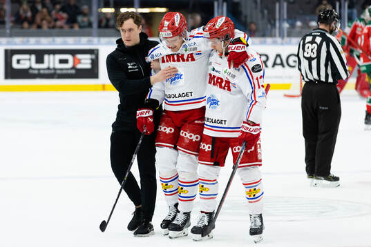 Timrås Anton Wedin leds av isen