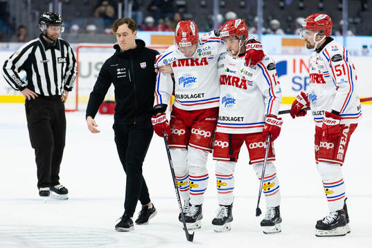 Timrås Anton Wedin leds av isen