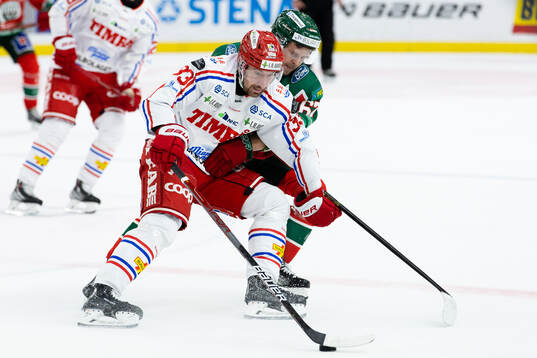 Timrås Albin Lundin och Frölundas Jacob Nilsson