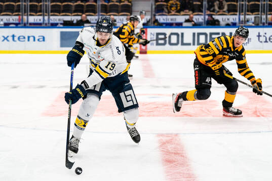 HV71s Sam Vigneault och Skellefteås Albin Sundsvik