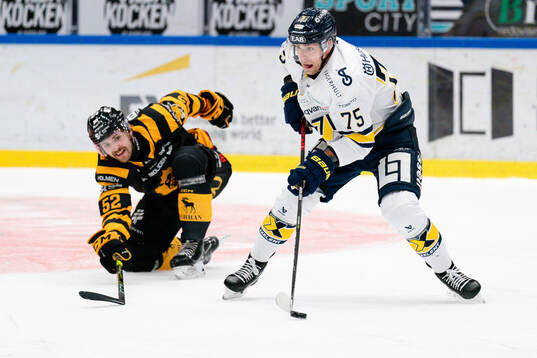 Skellefteås Arvid Lundberg och HV71s Radan Lenc