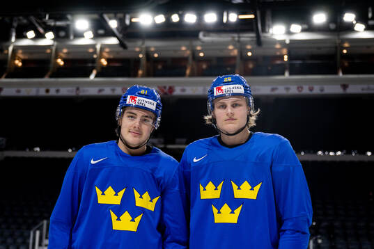 Leo Carlsson and Milton Oscarson of Sweden