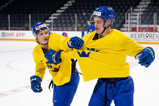 Oskar Pettersson and Victor Stjernborg of Sweden