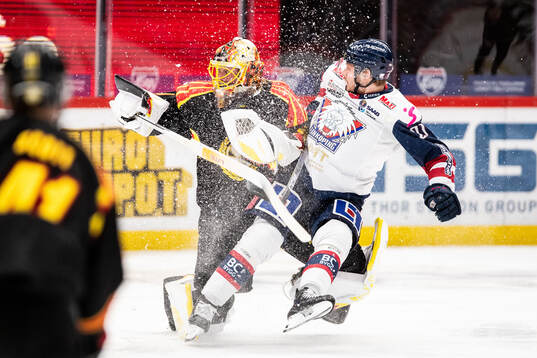 Brynäs målvakt Anders Lindbäck och Linköpings